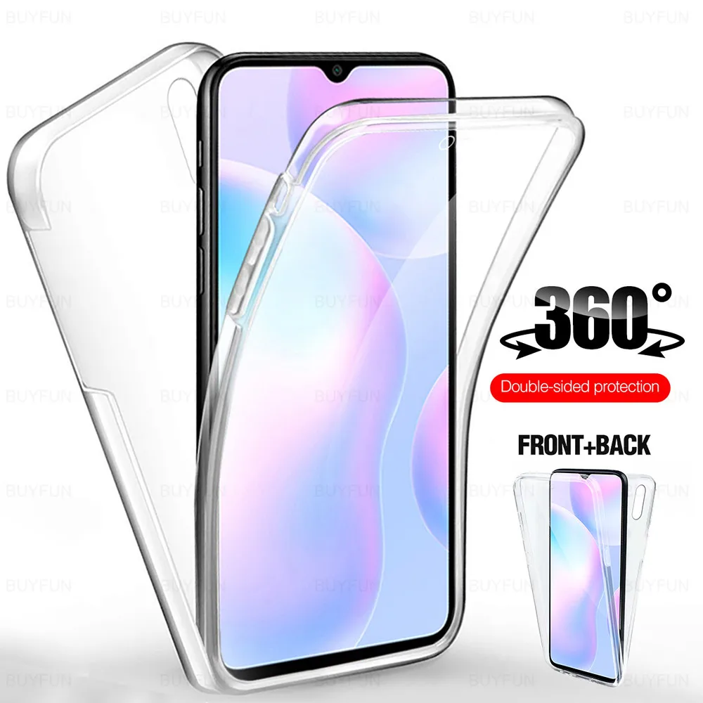 Защитный чехол для xiaomi redmi 9a 9t note 9 s 8 pro redme redmy note9 силиконовый 360 ° | Мобильные