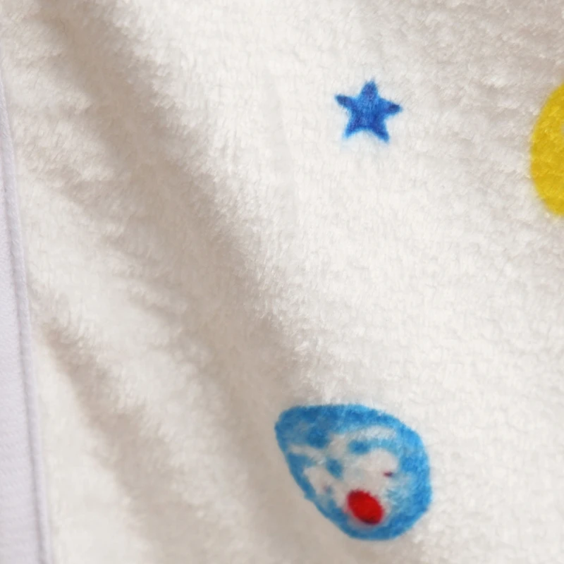 

Baby Monthly Record Growth Milestone Blanket Newborn Soft Flannel Swaddle Wrap