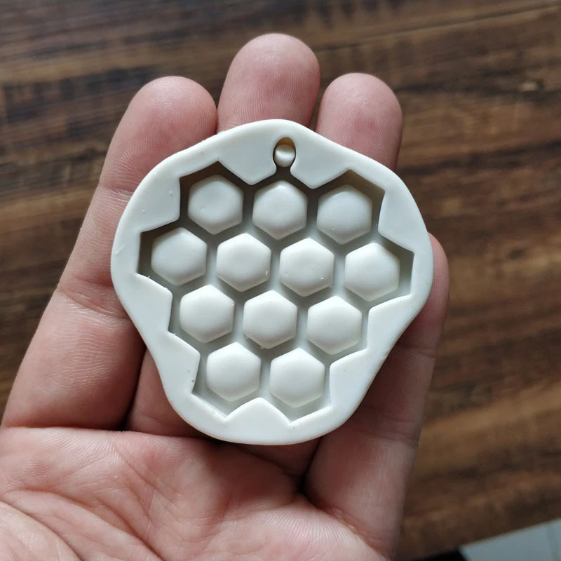 1 шт DIY сотовые формы для выпечки силиконовые помадка торт Шоколадное Мыло