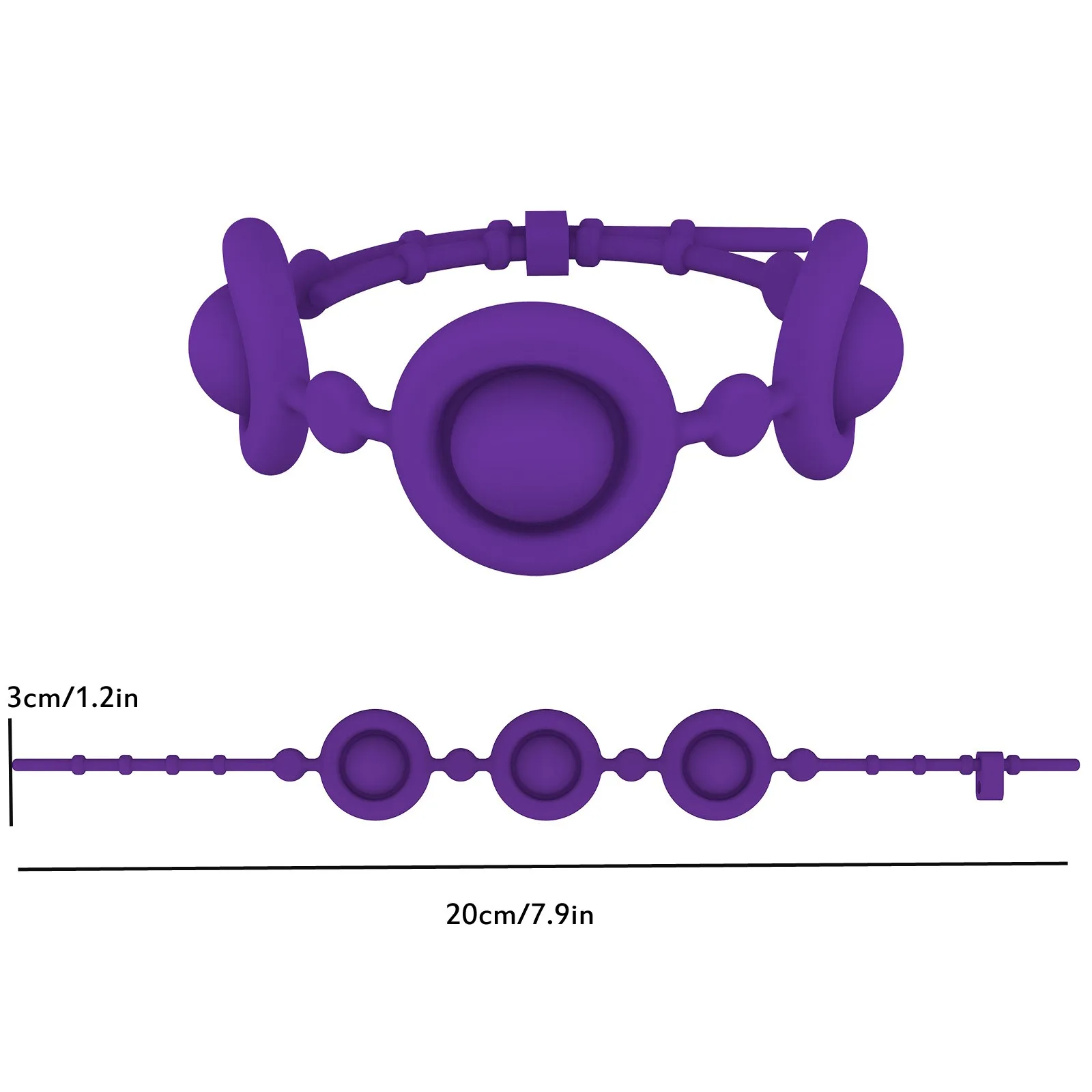 

Kawaii Guffo Fidget Toys, Stress Reliever Sensory Silicone Squ-eeze Toys With Dimple Intelligence Development Birthday Gift #50