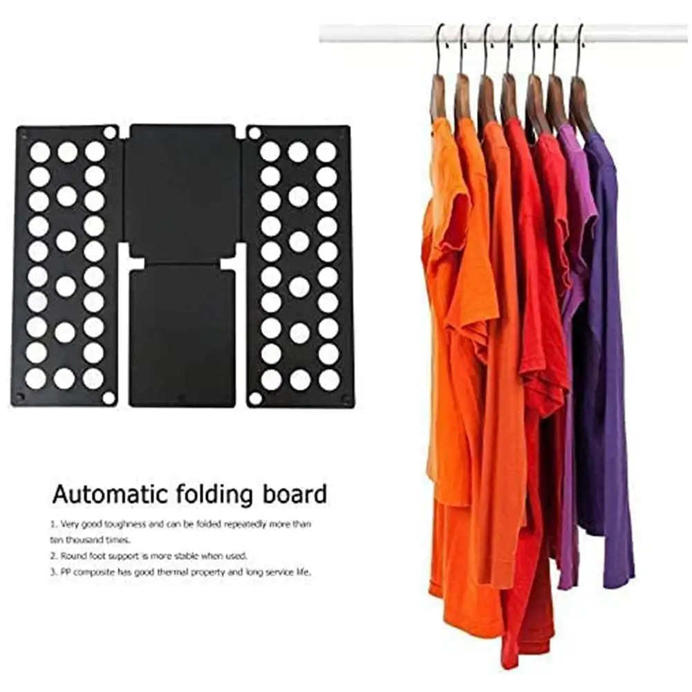 

Garment Clothes Folding Board Adjustable Plastic Cloth Holder Organzier T-Shirt Folders Laundry Wardrobe Storage Organizing