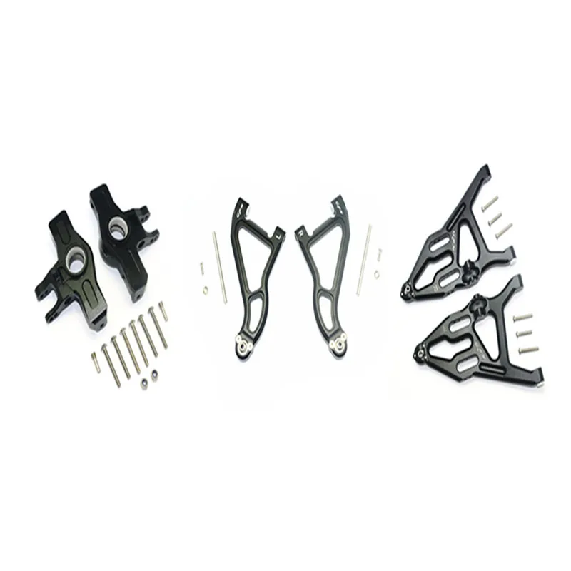Комплект передних верхних и нижних рук из алюминиевого сплава GPM TRAXXAS 1/7 UDR +