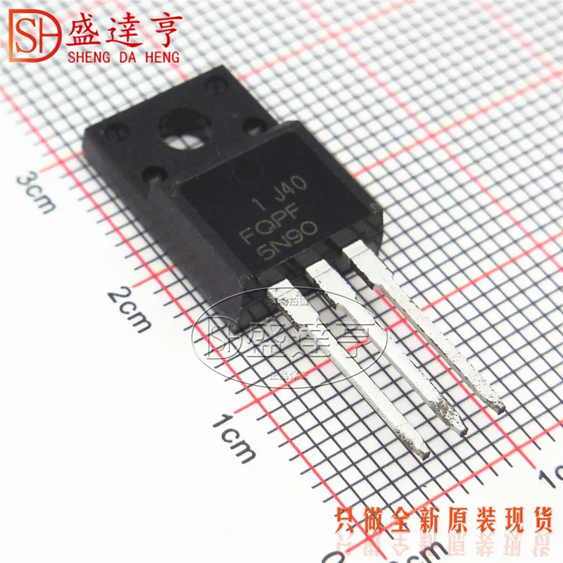 10 шт./лот FQPF5N90 3A 900V TO220F DIP MOSFET транзисторы новый оригинальный в