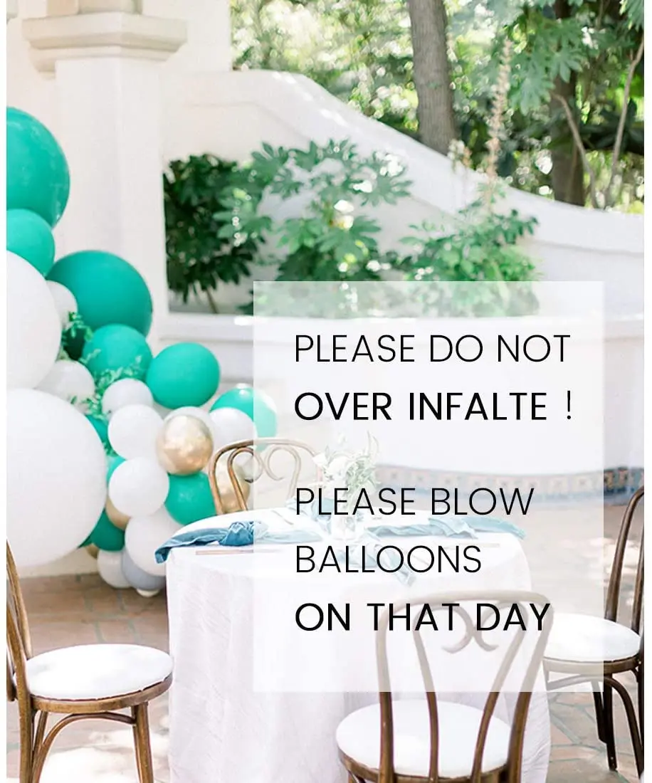 Металлические 100 шт. 12-дюймовые яркие блестящие шары набор из белого золота для