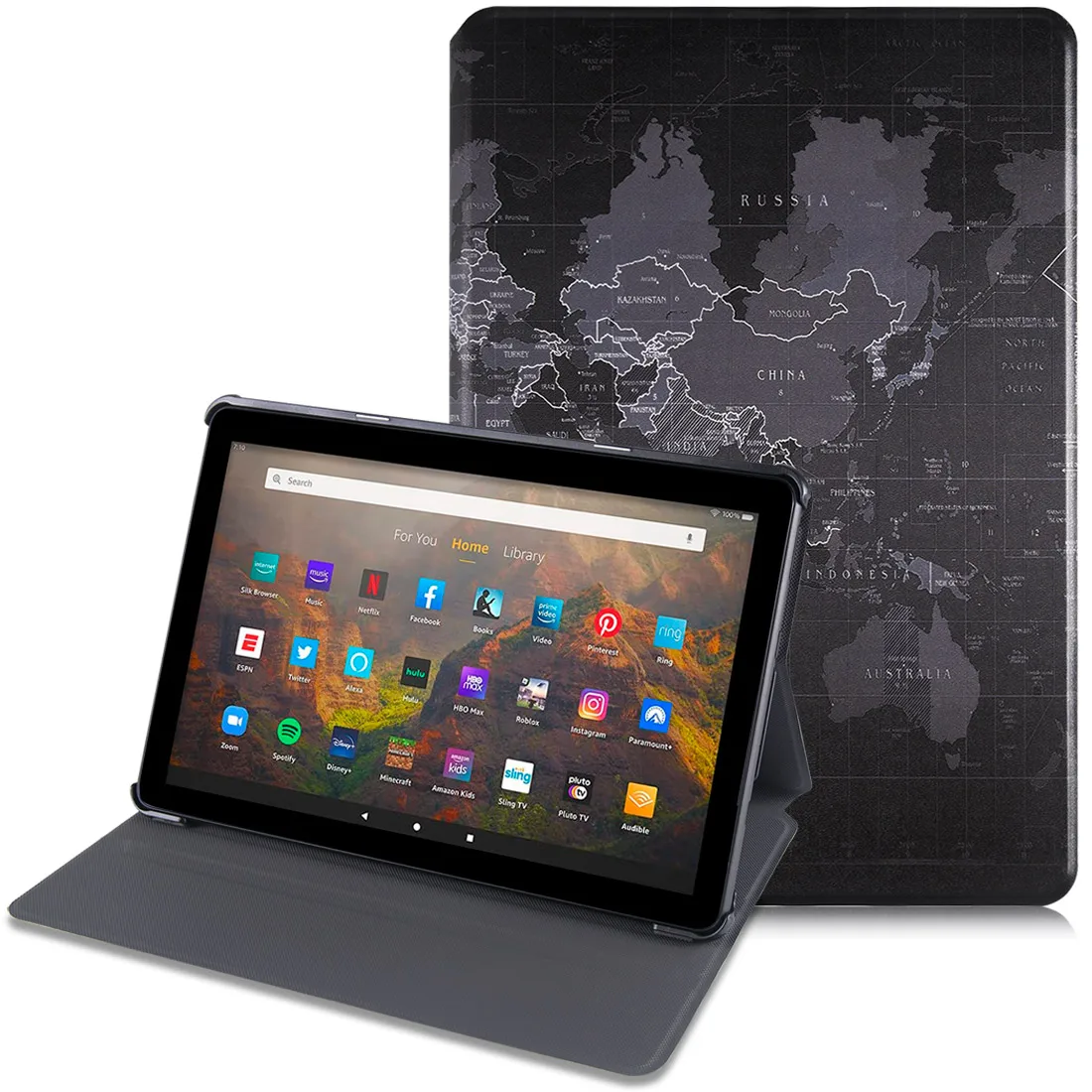 Чехол для нового планшета Fire HD 10 Plus/Kindle (только 11 го поколения 2021) защитный чехол