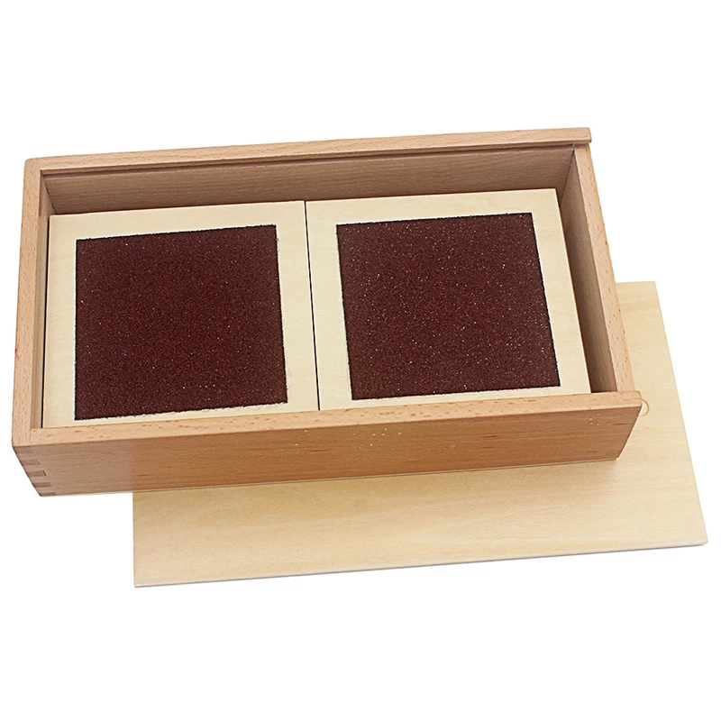 Tablero Sensorial Montessori para beb&eacute;s, tablero &aacute;spero y suave para ni&ntilde;os peque&ntilde;os, Juguetes t&aacute;ctiles para ni&ntilde;os en edad preescolar, Juguetes de Brinquedos-5