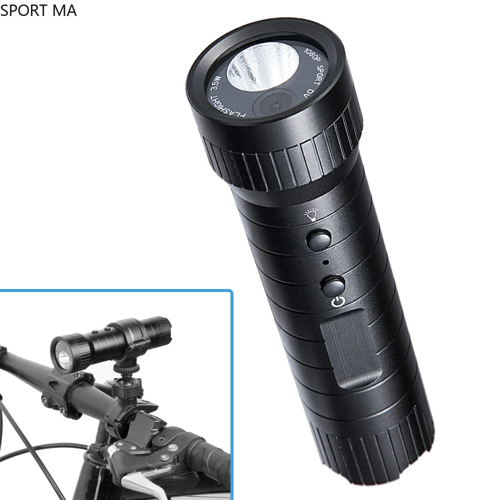 

Светильник рь для велосипедного шлема HD Mini 1080p, Спортивная камера, велосипедный фонарь s, фонасветильник для ночного велоспорта, велосипесве...