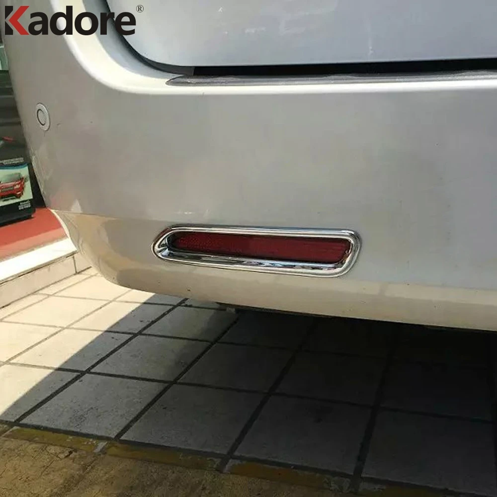 Для Toyota Sienna 2010 2011 2012 2013 2014 2015 2016 ABS Хромированная наклейка для крышки декоративные