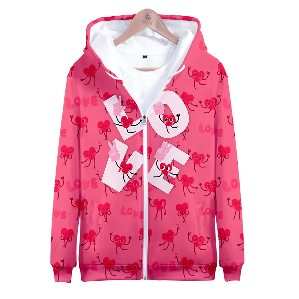 

New men's and women's spring and autumn zipper jacket sweater casual sports street cool style 2021