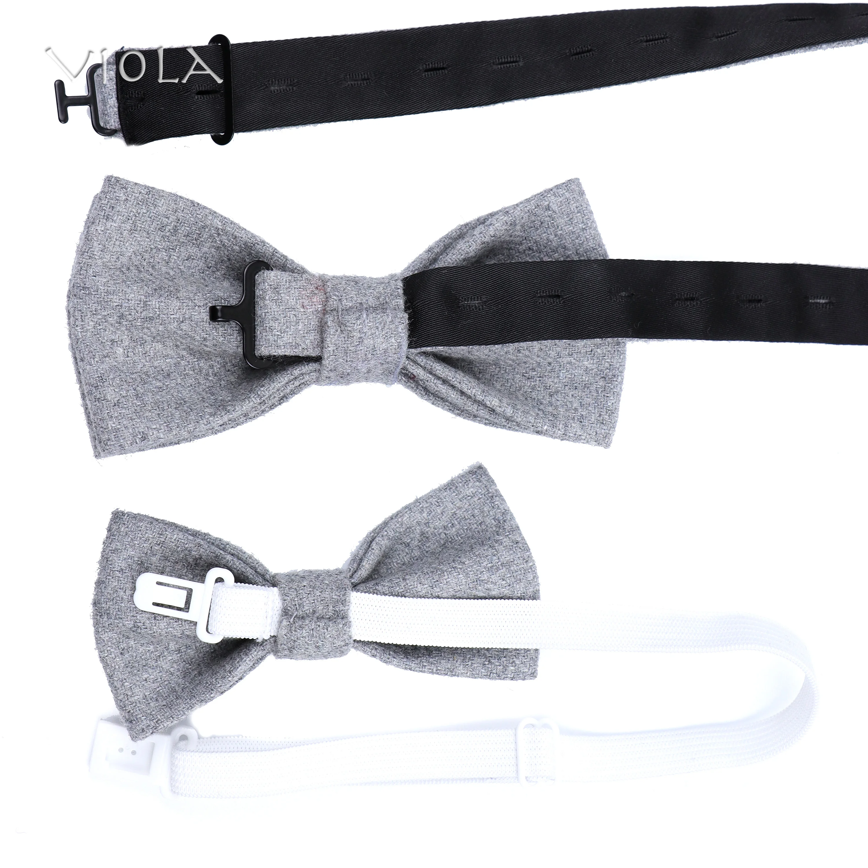 Classic Parent-Child Wool Cashmere Bowtie Sets Kids Pet Men Family Butterfly Party Dinner Wedding Suit Bow Tie Gift Accessory | Аксессуары