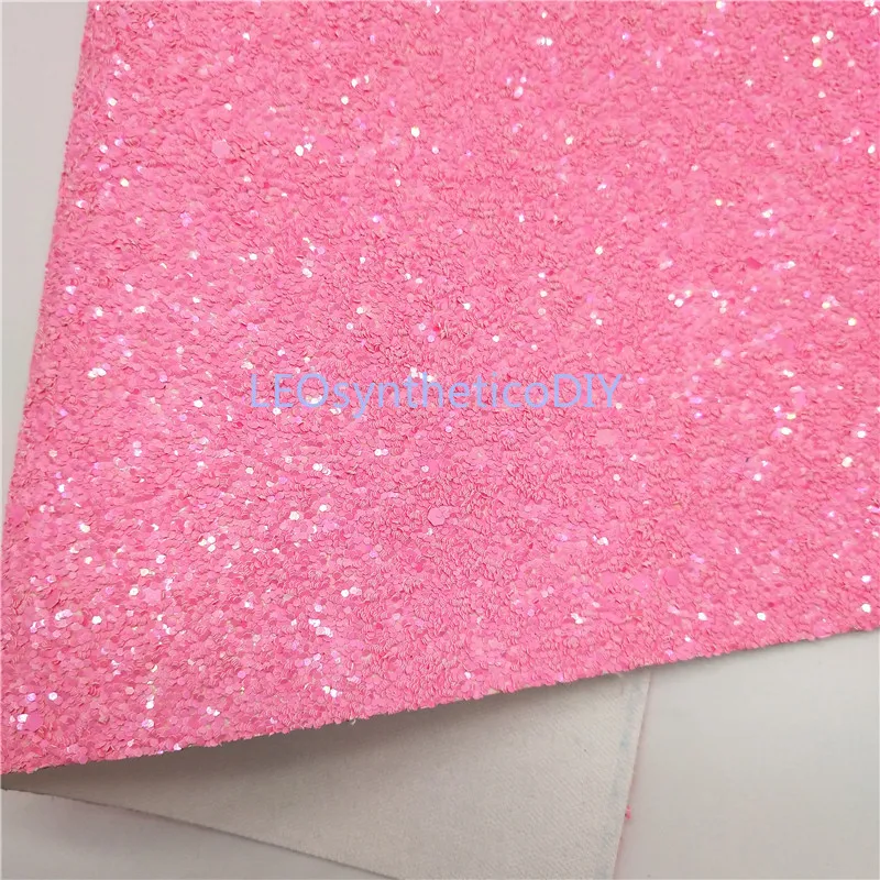 1 шт. 21 х29 см розовый блестящий материал крупная блестящая кожа блестящие кожаные