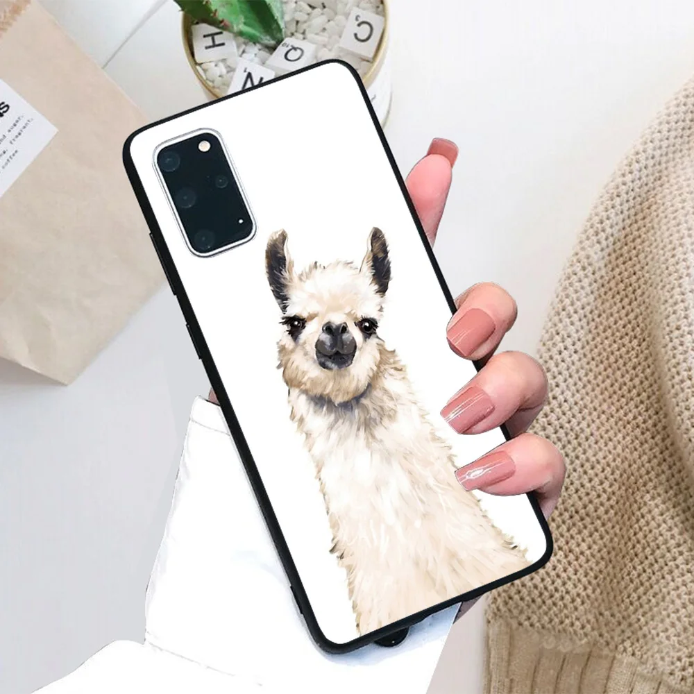 

For Samsung Galaxy Llama Soft TPU Black Border Samsung Galaxy Case