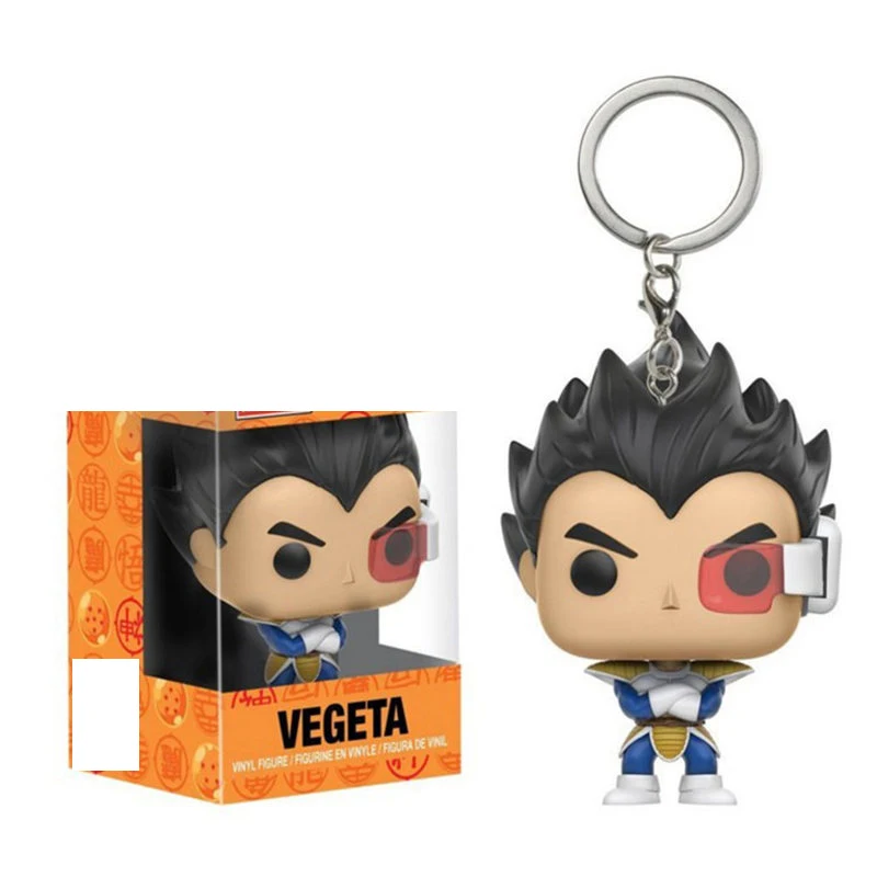 Экшн фигурка Funko 4 см Dragon ball Z GOKU & VEGETA коллекционная игрушка для детей в розничной