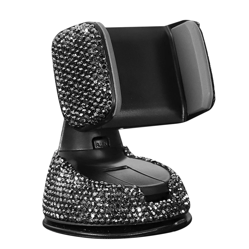 

Universal 360 degree Adjustable Dashboard Bling Cell Phone Mount for Car Vent or Dash Car Accessories