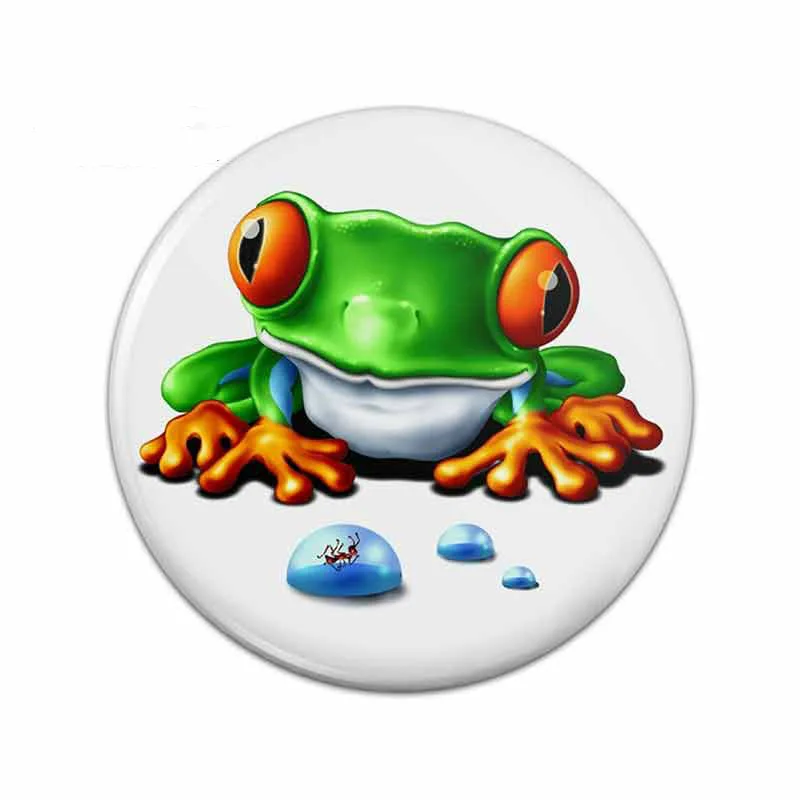 Автомобильная наклейка царапины лягушки водонепроницаемый ПВХ подходит для