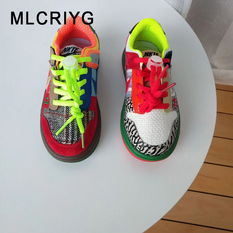 

New Spring Kids Sport Sneakers Children Brand Running Shoes Baby Girls Soft Chunky Sneakers Boys Slip On Casual Sneaker Trainers