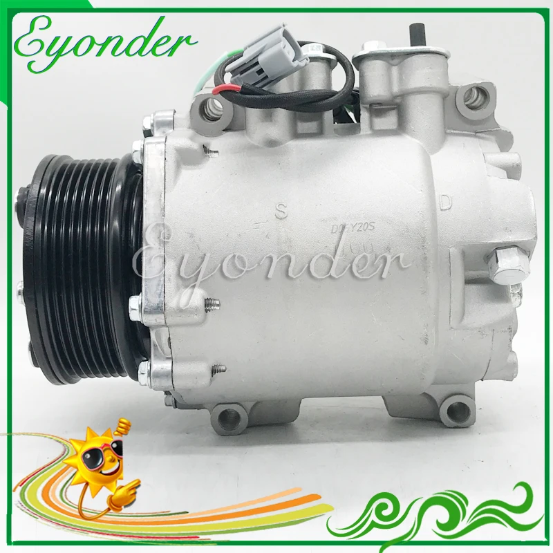 A/C AC компрессор охлаждения системы кондиционирования Pump Keihin HS110R Pulley PV7 для Honda CRV CR