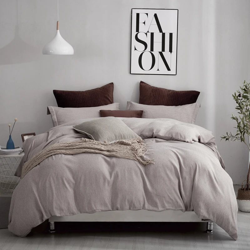 Комплект постельного белья из 100% полиэстера с наволочками | Дом и сад