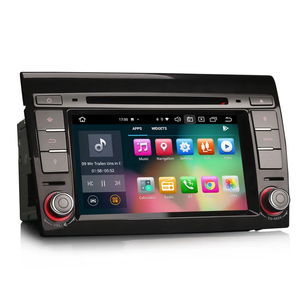7 &quotAndroid 10 0 OS автомобильный DVD Мультимедиа Навигация GPS Радио система плеер для Fiat