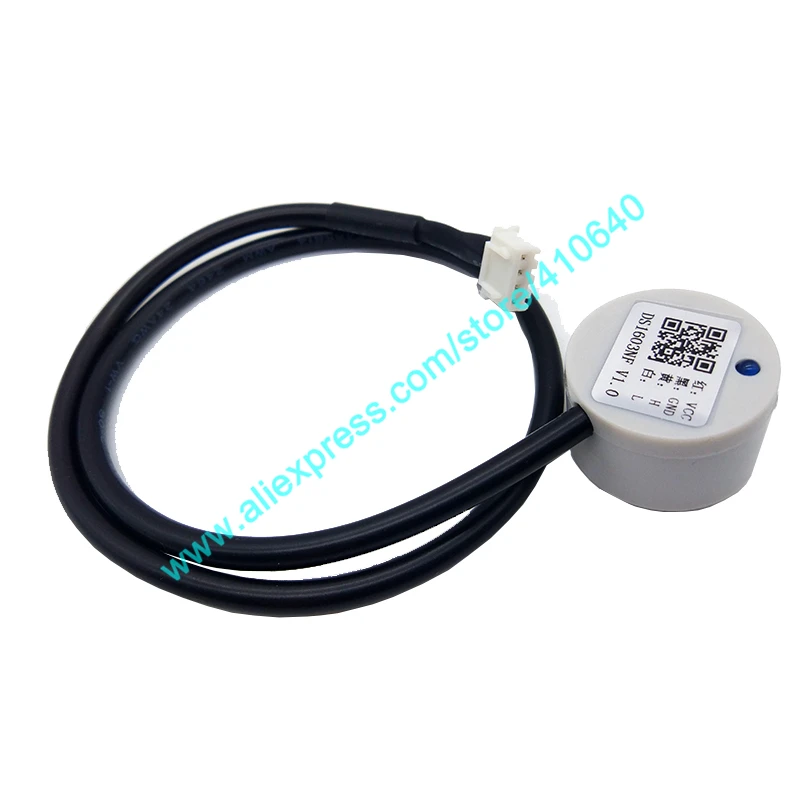 Detector de Nível Líquido Ultrassônico Sensor de Nível Líquido para Parede de Recipiente de Metal Usado para Indústria Especial Sensor de Nível sem Contato Instrumentos de medição de nível