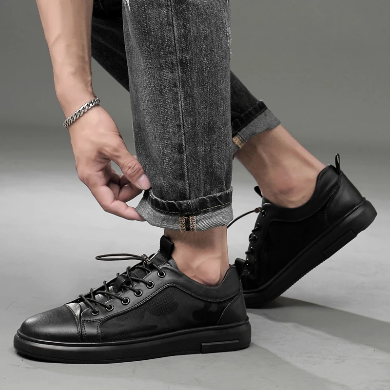 

Sapato Masculino Casual Casual Leather Man Shoe Sport Shoes Men Zapatillas Hombre Sneaker Zapatos Casuales Para For