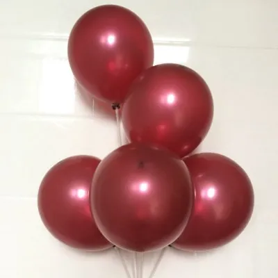 wine red 30 шт воздушные шары в середине ночи синие темно-синие мини воздушные шарики Маленькие латексные пастельные воздушные шары девичник День Рождения Детские душевые декорации - Цвет: wine red