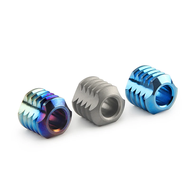 Сделай сам титановые бусины для ножа Паракорд зонтик веревка шнура нож EDC шнурок