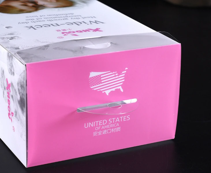 Изготовленная на заказ матовая пластиковая упаковочная коробка из ПВХ с