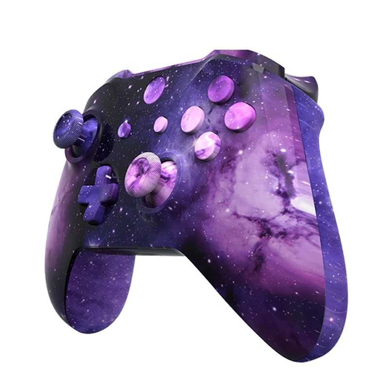 Milky Way ARRKEO гидро погруженный Полный пользовательский замена кнопок мод комплект для Xbox на e S корпус для игрового контроллера чехол для беспроводного управления - Цвет: Milky Way