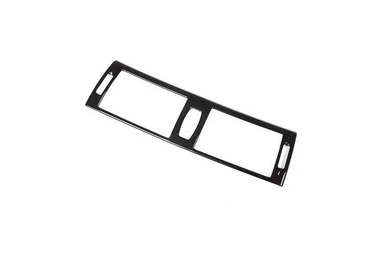 

Gloss Black - Car Interior Accessories Center Air Conditioning Vent AC Outlet Cover Frame Trim Accessories For BMW X5 E70 08-13