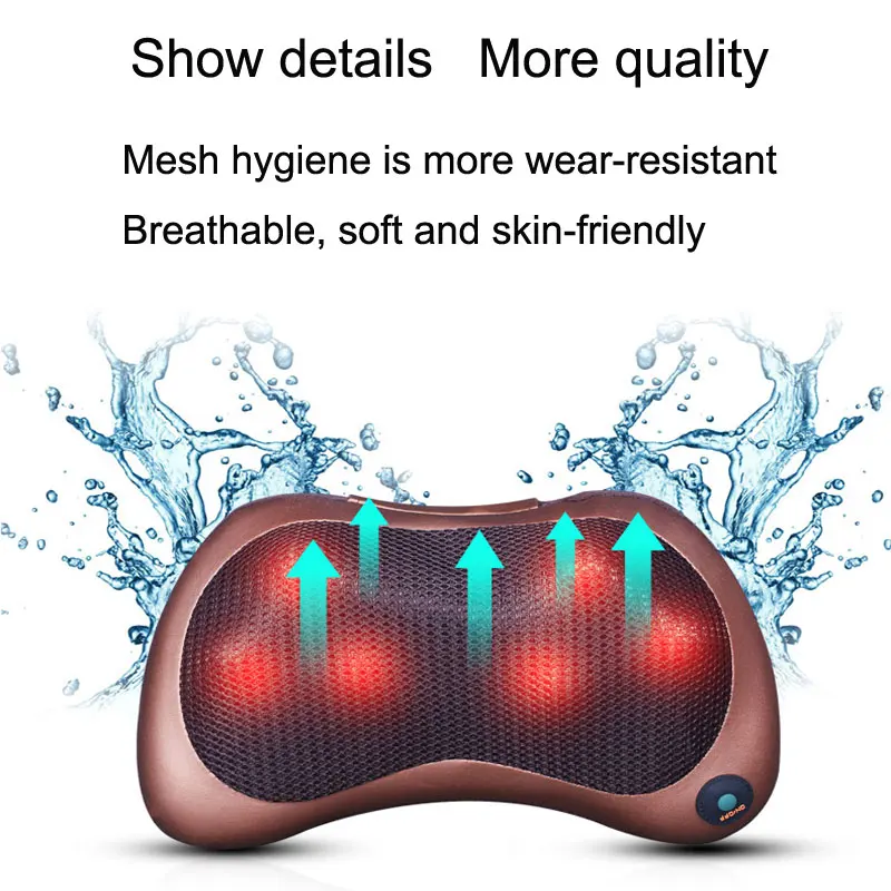 Многофункциональная Массажная подушка для всего тела автомобиля и дома массажа