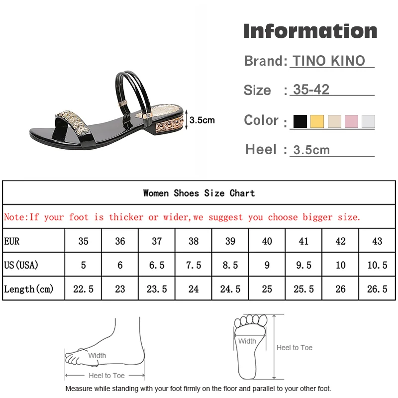 

Women Summer Sandals Ladies Bling PU Leather Shoes Woman Gold Silver Open Toe Female Footwear Slip On Fashion Casual Sandals