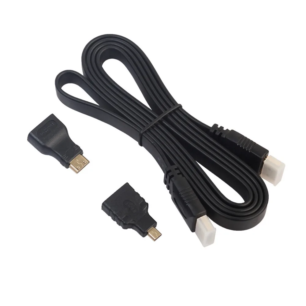 1080P HDMI кабель и в Mini/Micro адаптер набор для планшетных ПК Android TV Mini адаптеры