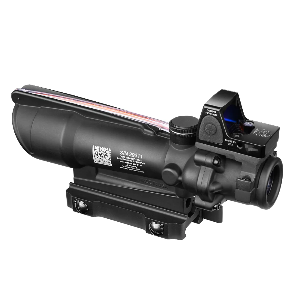 Охотничий Оптический Прицел ACOG 3 5x35 оптический прицел из настоящего Красного