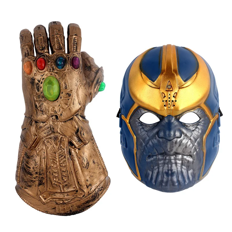 Новинка перчатки для Хэллоуина со светодиодными и голосовыми перчатками