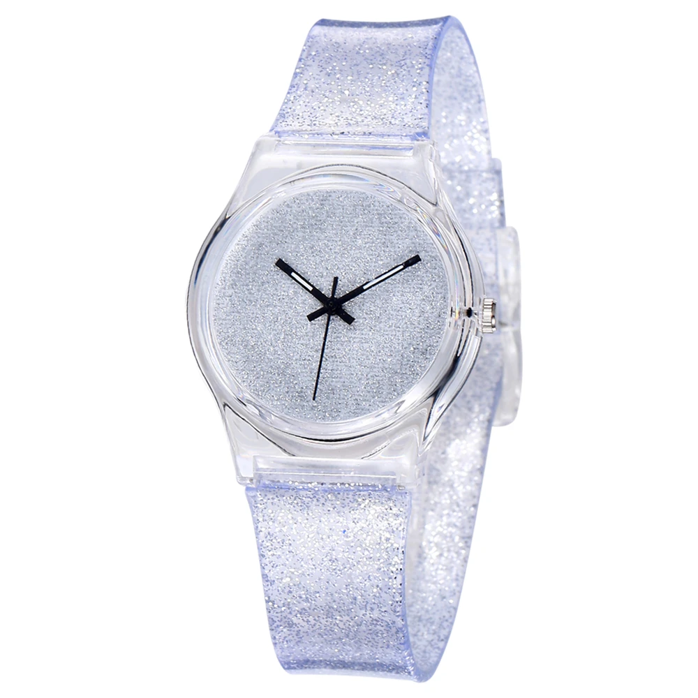 

White Bling Watch For Kids Simple Fashion Gift Girls Quartz Children Watch Drop Shipping Cute Ladies Student Watch Clock