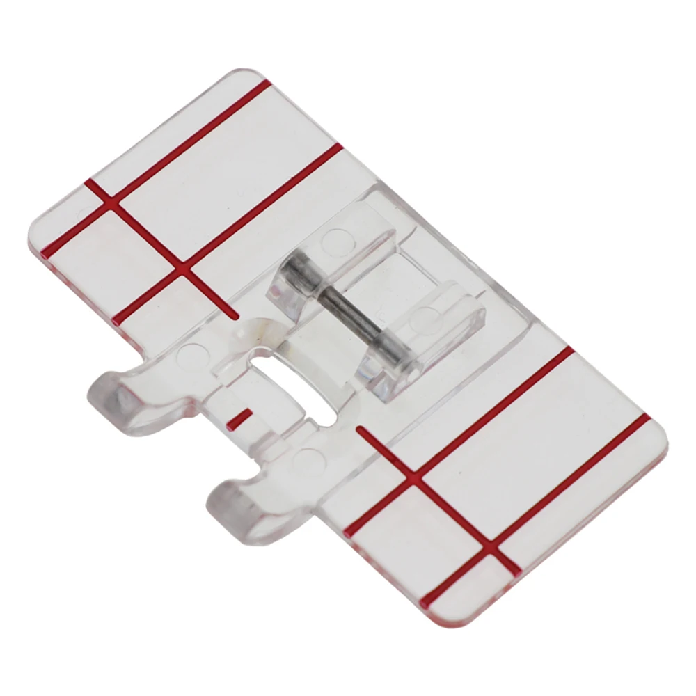 Прижимная лапка для параллельной строчки с линейкой ножки швейной машины | Дом и