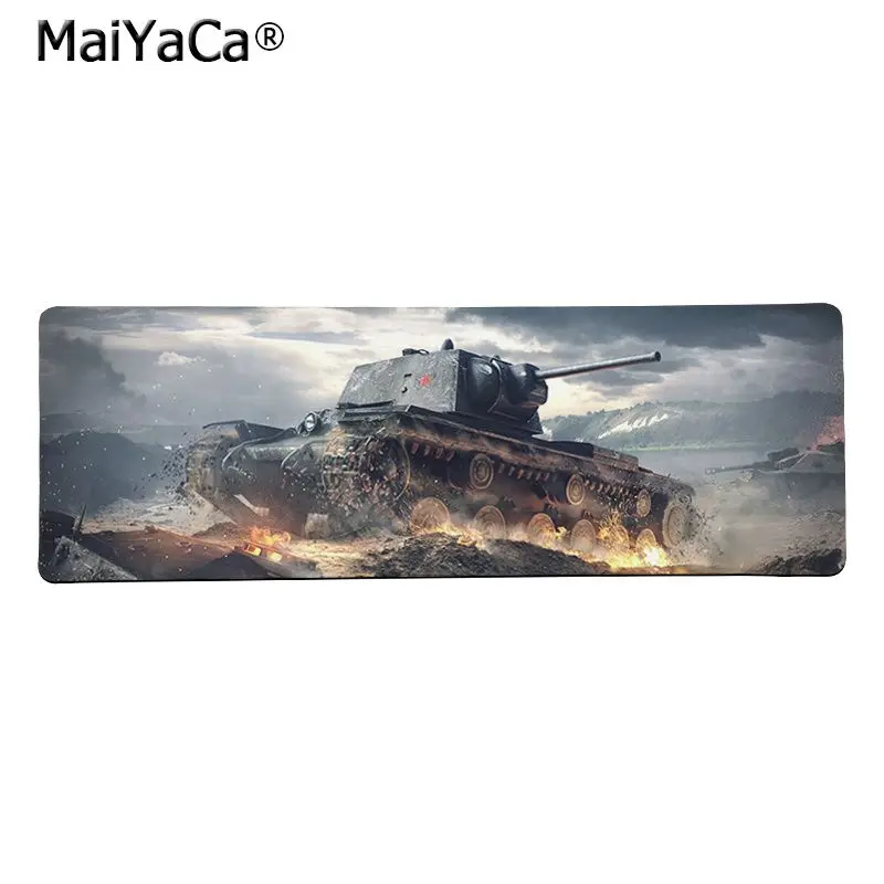 MaiYaCa высокое качество Мир танков игра DIY дизайн игровой с узором коврик для мыши
