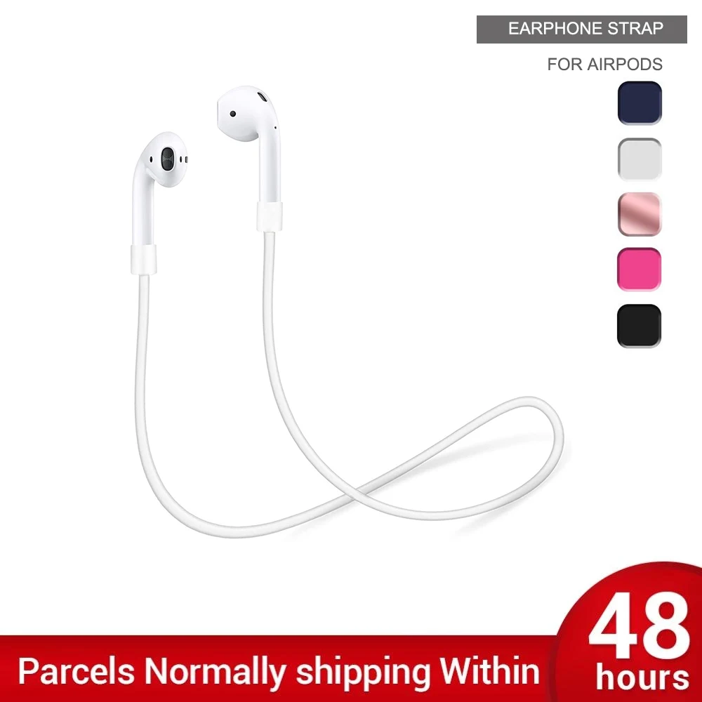 

Earphone Strap for AirPods 1/2 Pro Accessories Anti Lost Strap Silicone Rope for Air Pods 3 Pro Earphones Silicone Cable