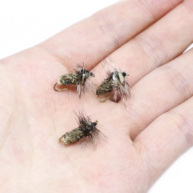 Royal Sissi новинка 6 шт./кор. чехол с отделкой для ловли нахлыстом caddis нахлыстовая