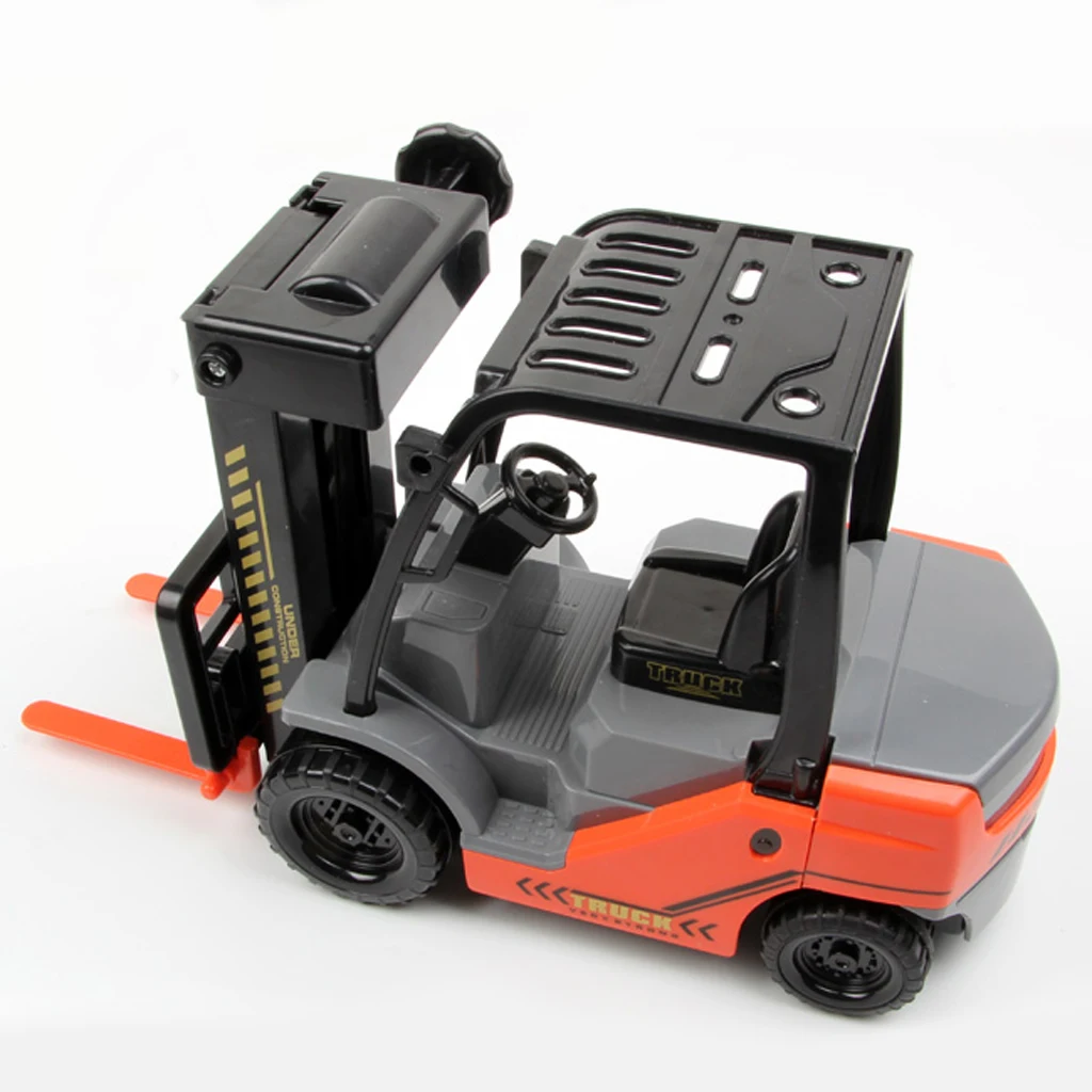 Miniature 1:22 Plastic Fork Lift Truck Engineering Vehicle Toy Gift | Игрушки и хобби