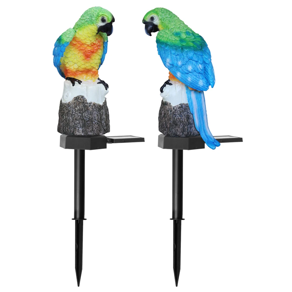 

Solar LED Light Outdoor Decorative Lawn Stake Parrot Yard Art Garden Decor Landscape Lawn Lamp Path Lighting Outdoor Light