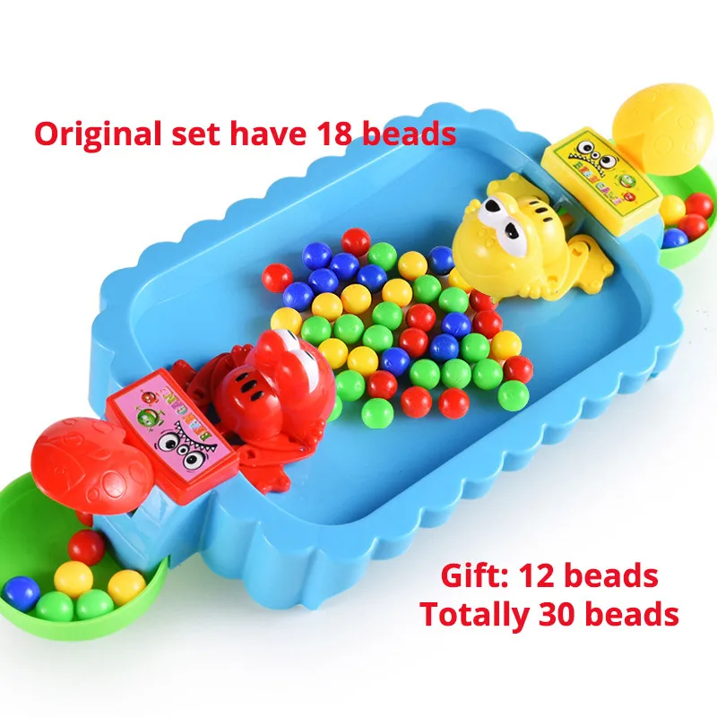 Новинка голодная лягушка кусает бисер есть против игры цветной формы мяч