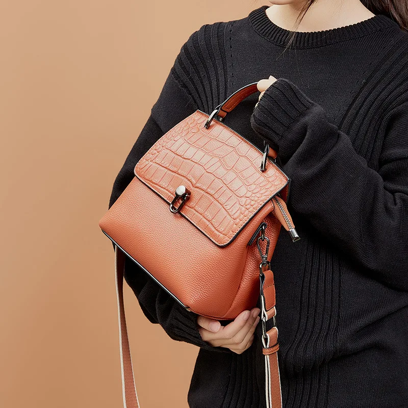 

Новинка 2021, подходящие ко всему Ретро ведра из кожи аллигатора для женщин, роскошные сумки, женские сумки, высококачественные сумки из натур...