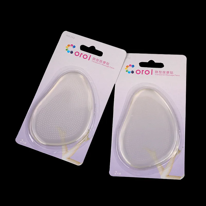 

Прозрачная гелевая Подушка для передней части стопы, мягкая Нескользящая Передняя накладка против боли, стелька для обуви на высоком каблу...