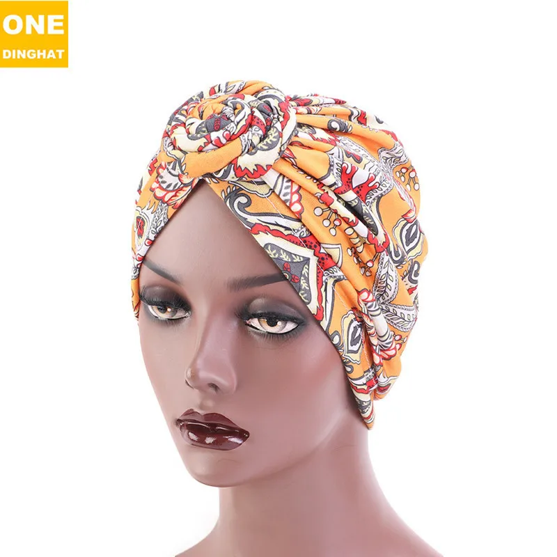 Vortex диск тюрбан с цветком Африка ретро модный головной убор пересечение границы