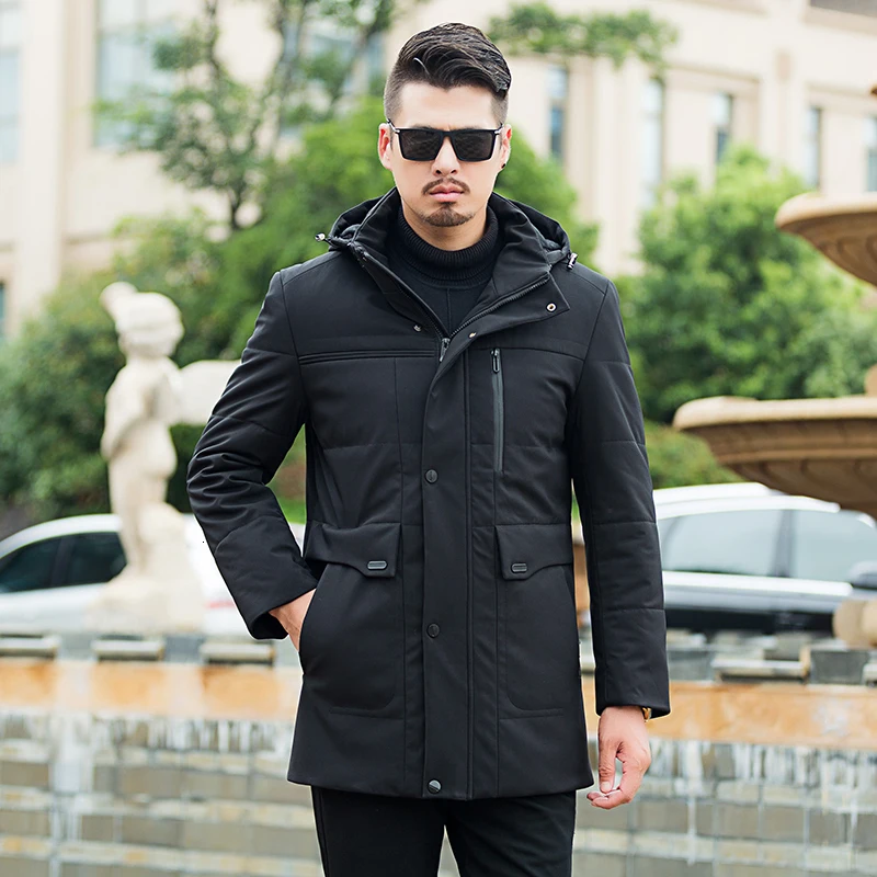 Новинка зимняя длинная пуховая куртка больших размеров 10XL 8XL 6XL 5XL Мужская