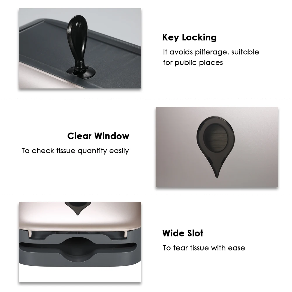 Новый Диспенсер для салфеток без сверления настенный C-fold диспенсер полотенец