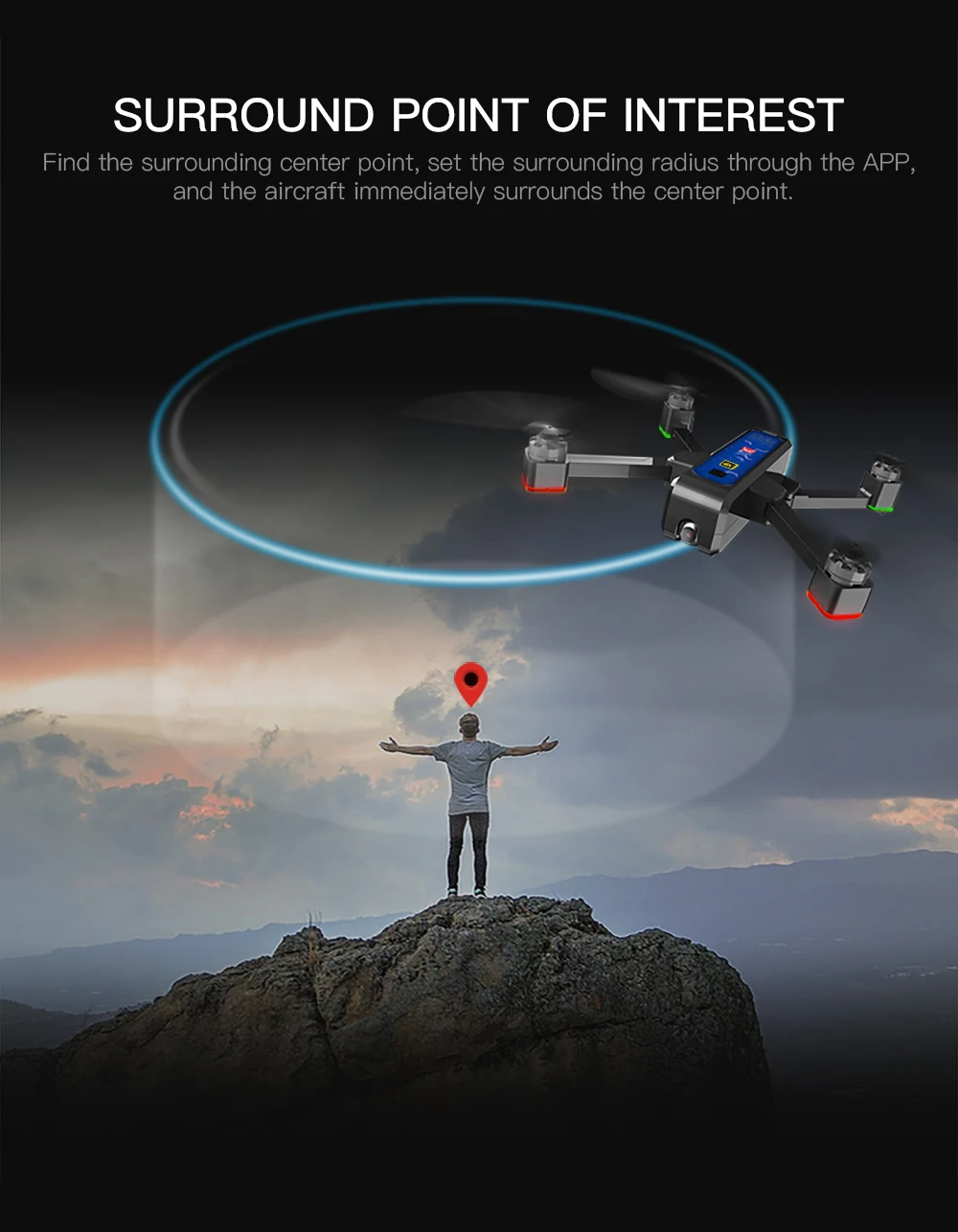 SJRC F11 Дрон с GPS с Wi-Fi FPV 1080 P Камера бесщеточный Quadcopter 25 минут время полета жест Управление складной Дрон Vs CG033 Z5