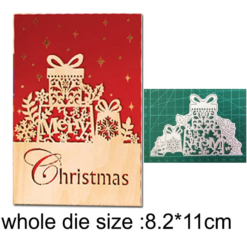 

Christmas Ornament Gift Metal Cutting Dies for DIY Scrapbooking Paper and Card Making Decorative Embossing Die Cut Craft dies